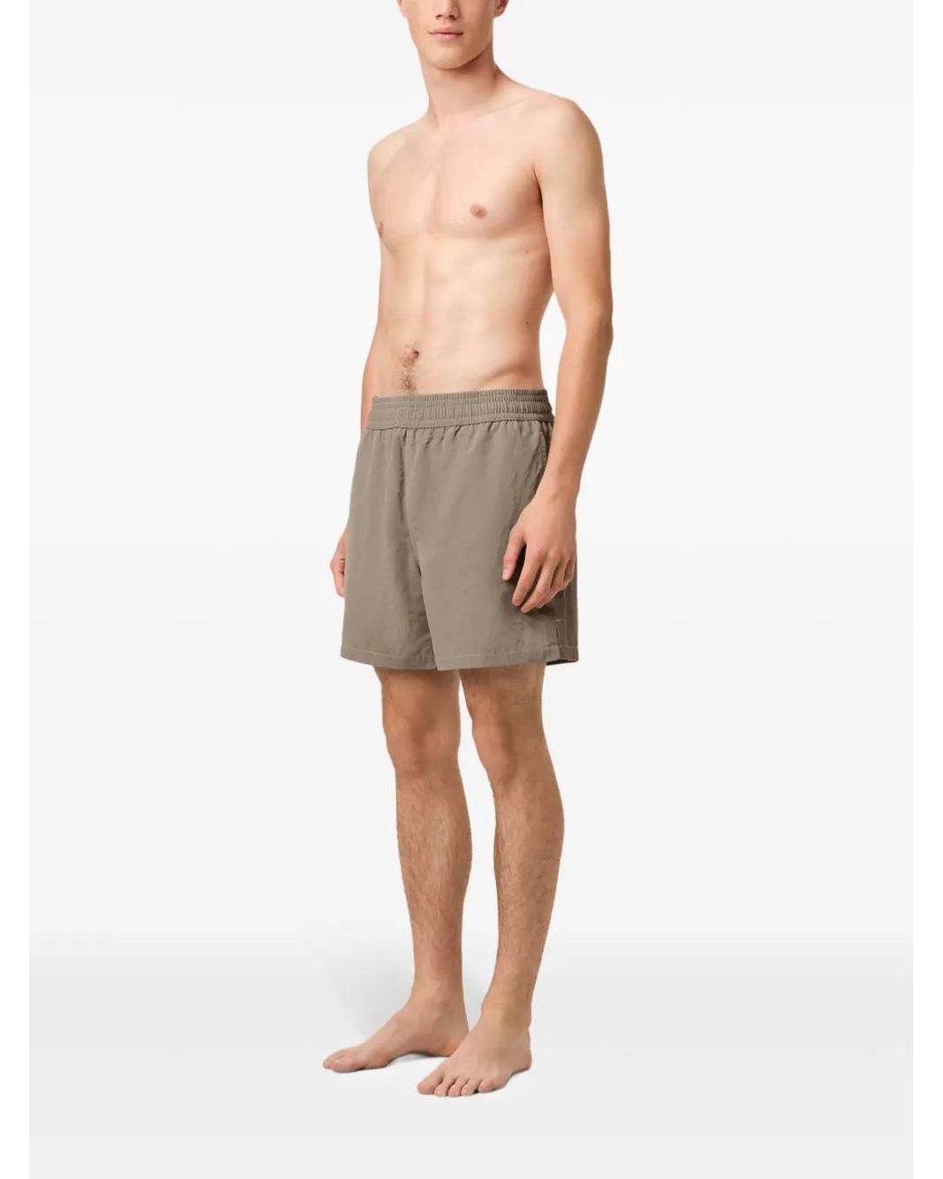 Bañador bordado AMI de hombre de color Gray