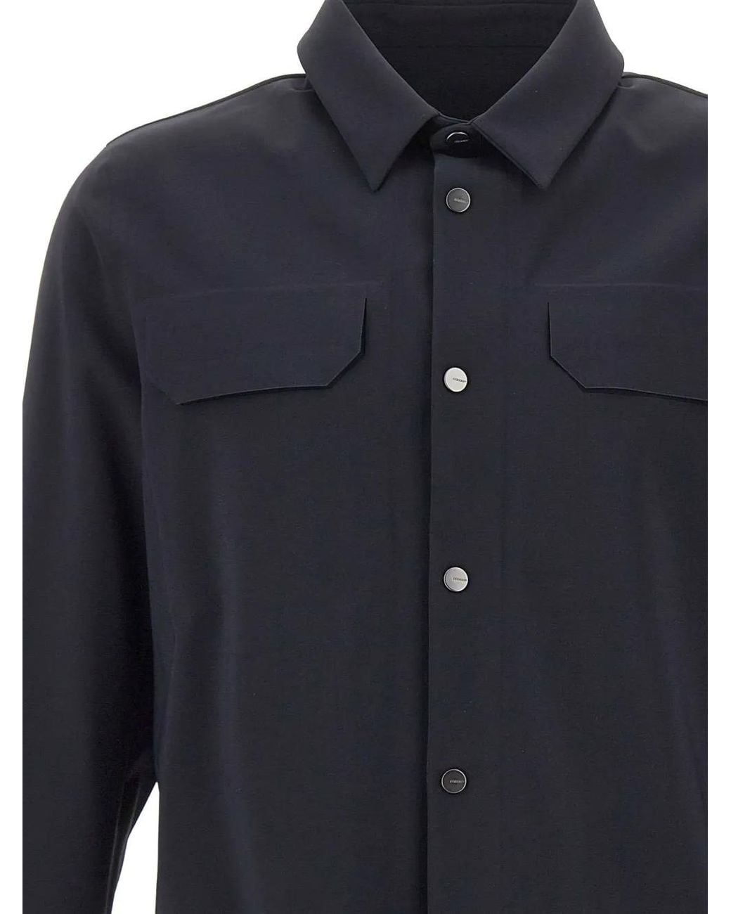 Rrd Blue Surflex Snap-Button Jacket for men