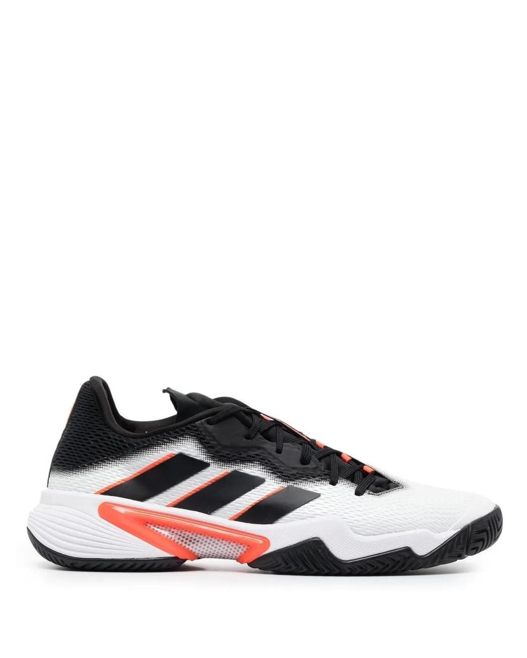 Adidas White Barricade Sneakers for men