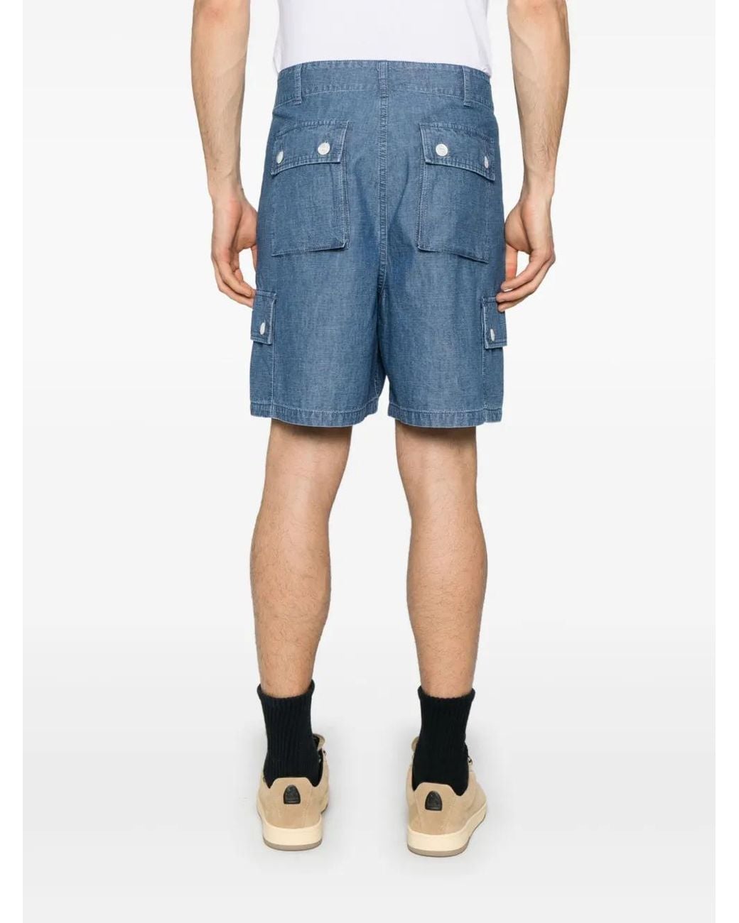 Givenchy Blue Denim Shorts for men