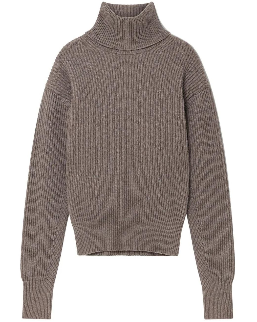 Stella McCartney Gray Long-Sleeve Turtleneck Jumper