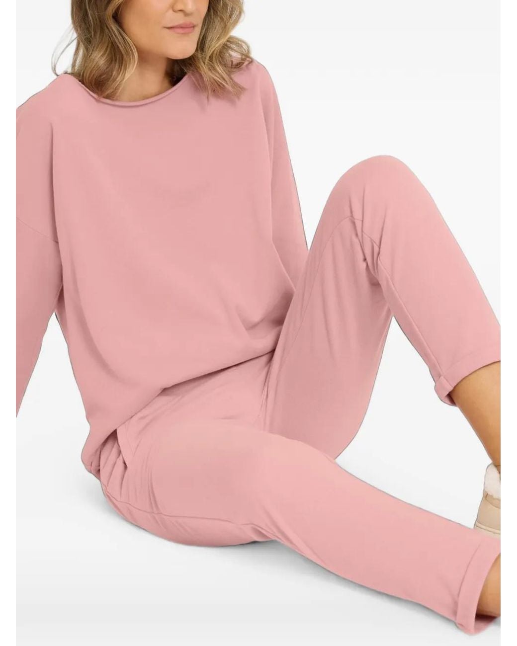 Juvia Pink Pantalon À Poches Passepoilées