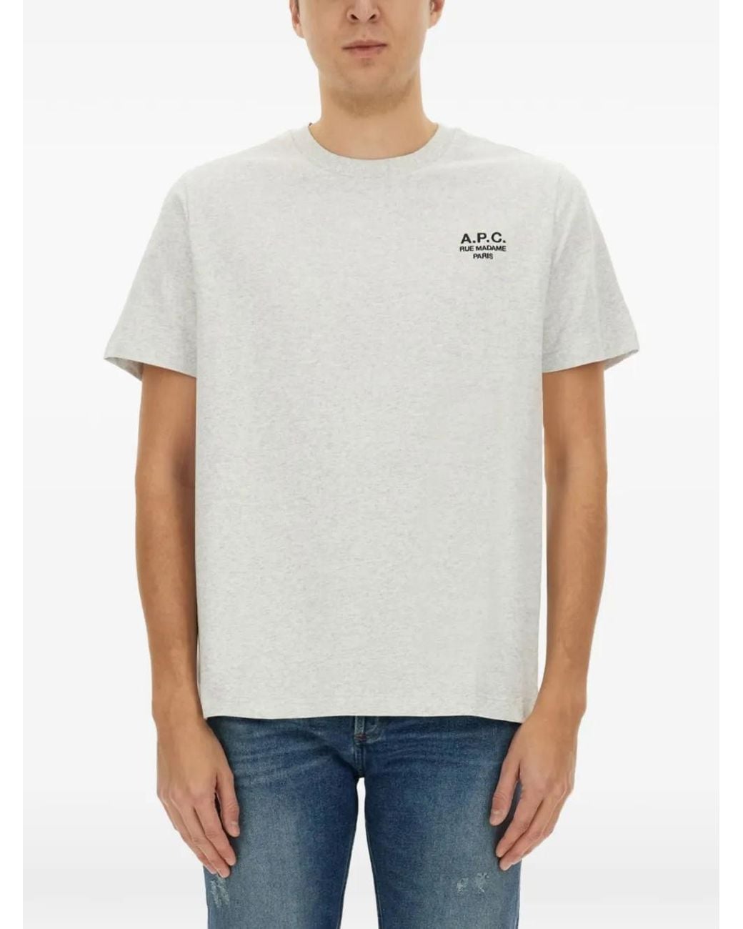 A.P.C. Gray Rue Madame T-Shirt