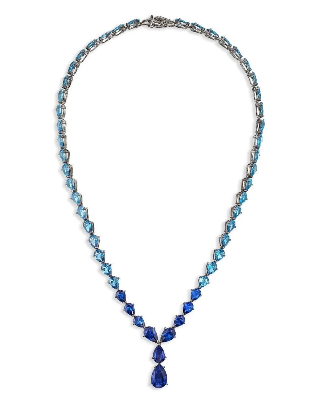 Anabela Chan Blue 18Kt Nova Multi-Stone Necklace