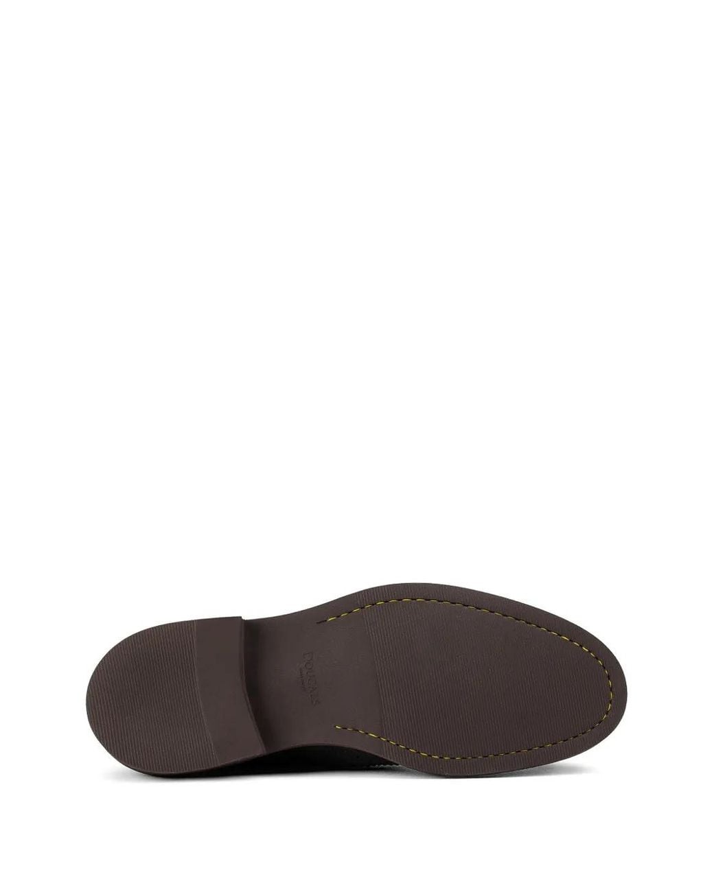 Doucal's Brown Lace-Up Leather Derby Shoes for men