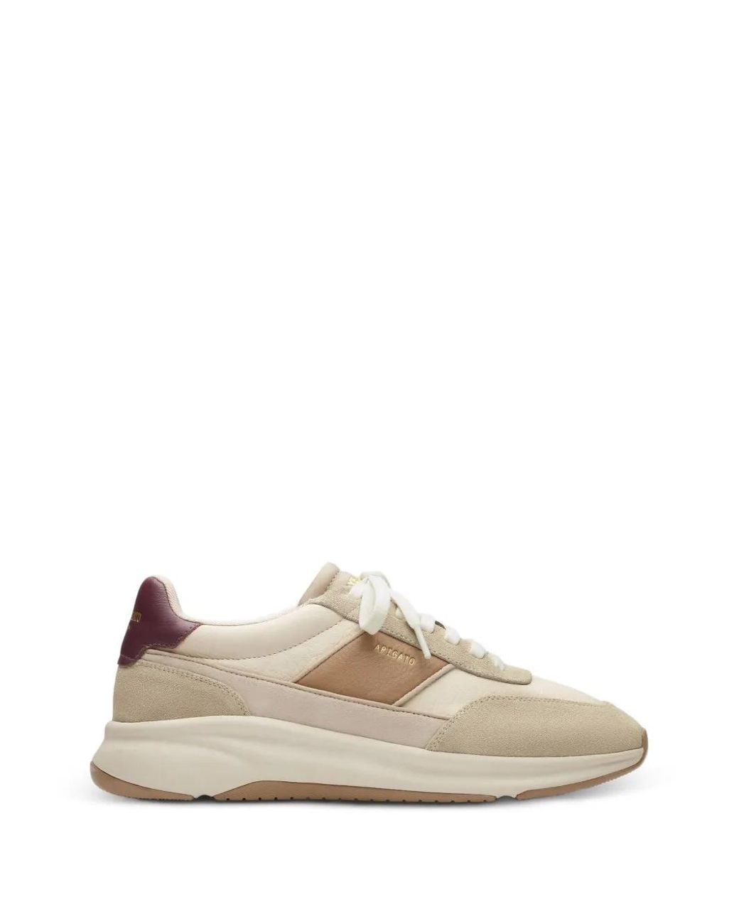 Axel Arigato White Genesis Neo Panelled Runner Sneakers for men