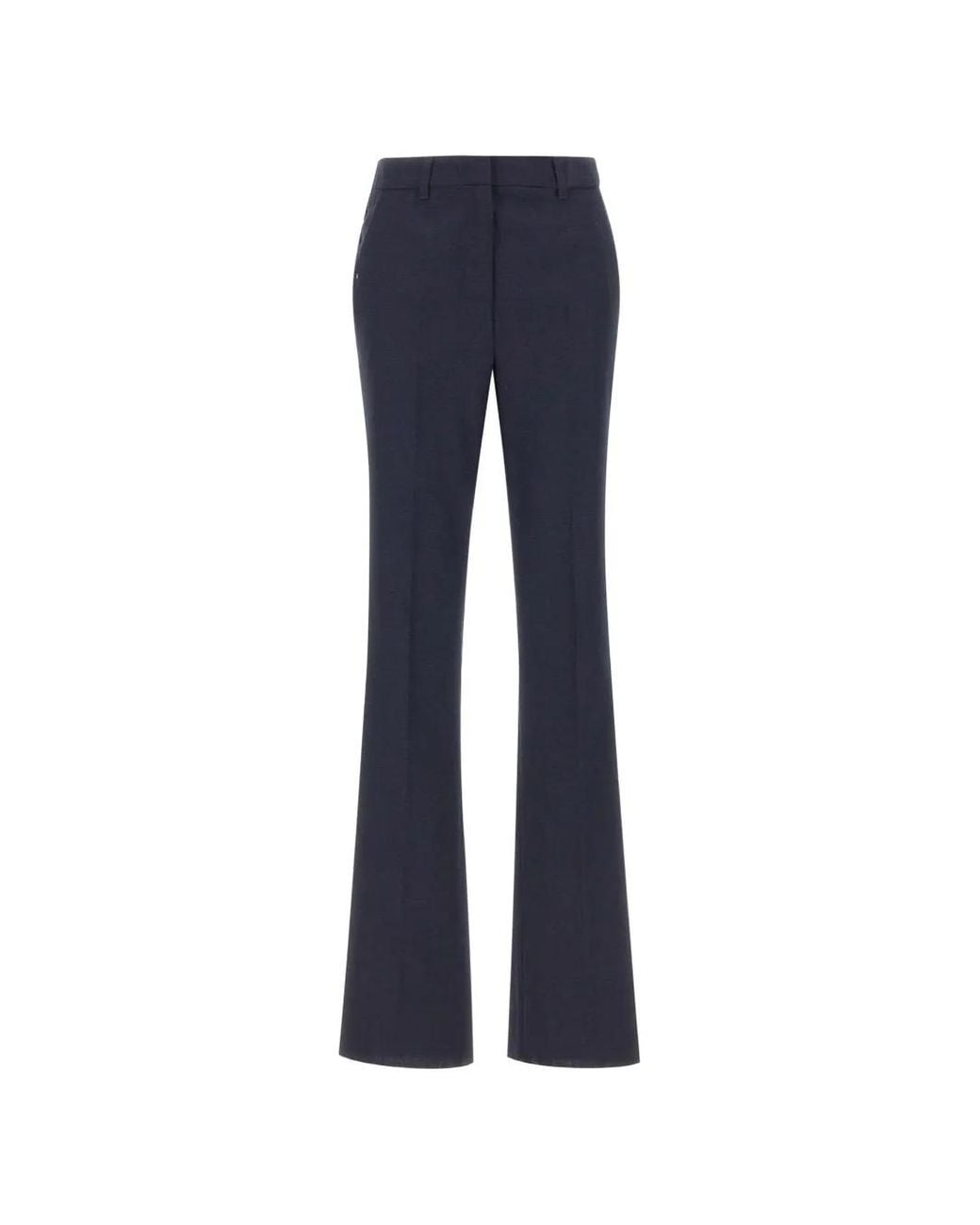 Marella Blue Pietre Flared Trousers
