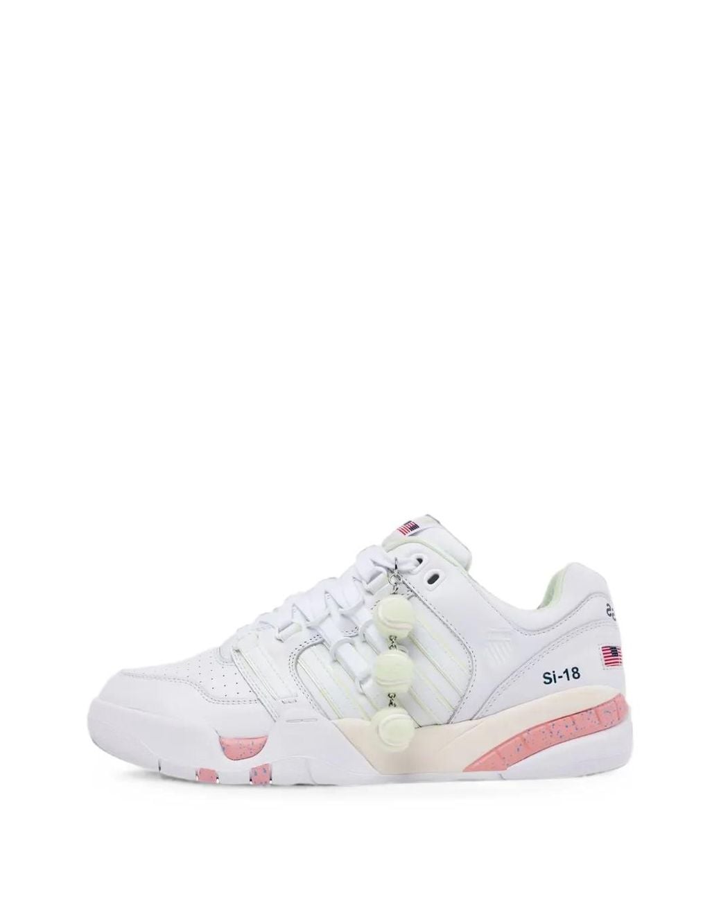 K-swiss White X Brocky Marciano Si-18 International Sneakers for men