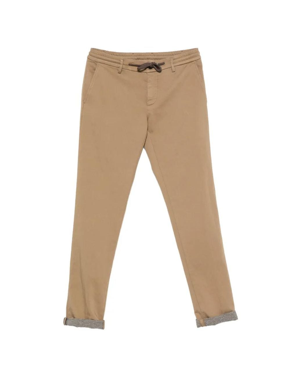 Mason's Natural Pantalon Milano À Taille Élastiquée for men