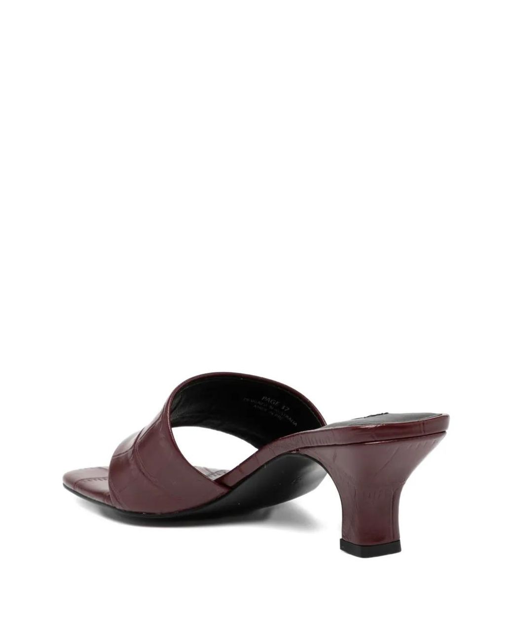 Senso Brown 60Mm Page Sandals