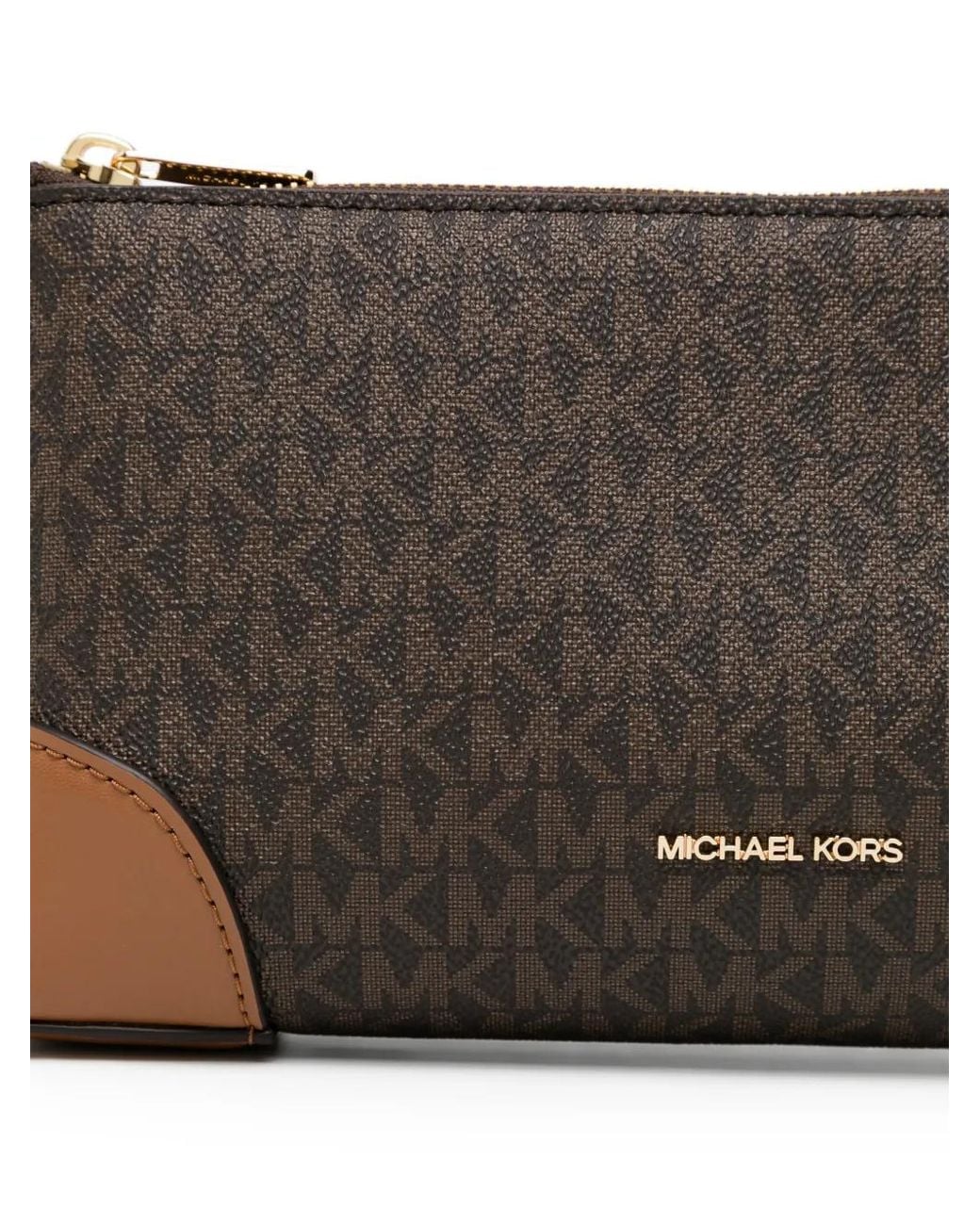 Michael Kors Brown Monogram Shoulder Bag
