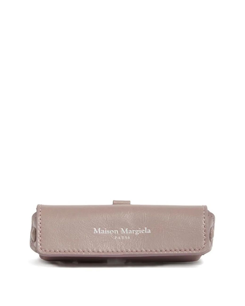 Maison Margiela Gray Leather Lipstick Holder Charm