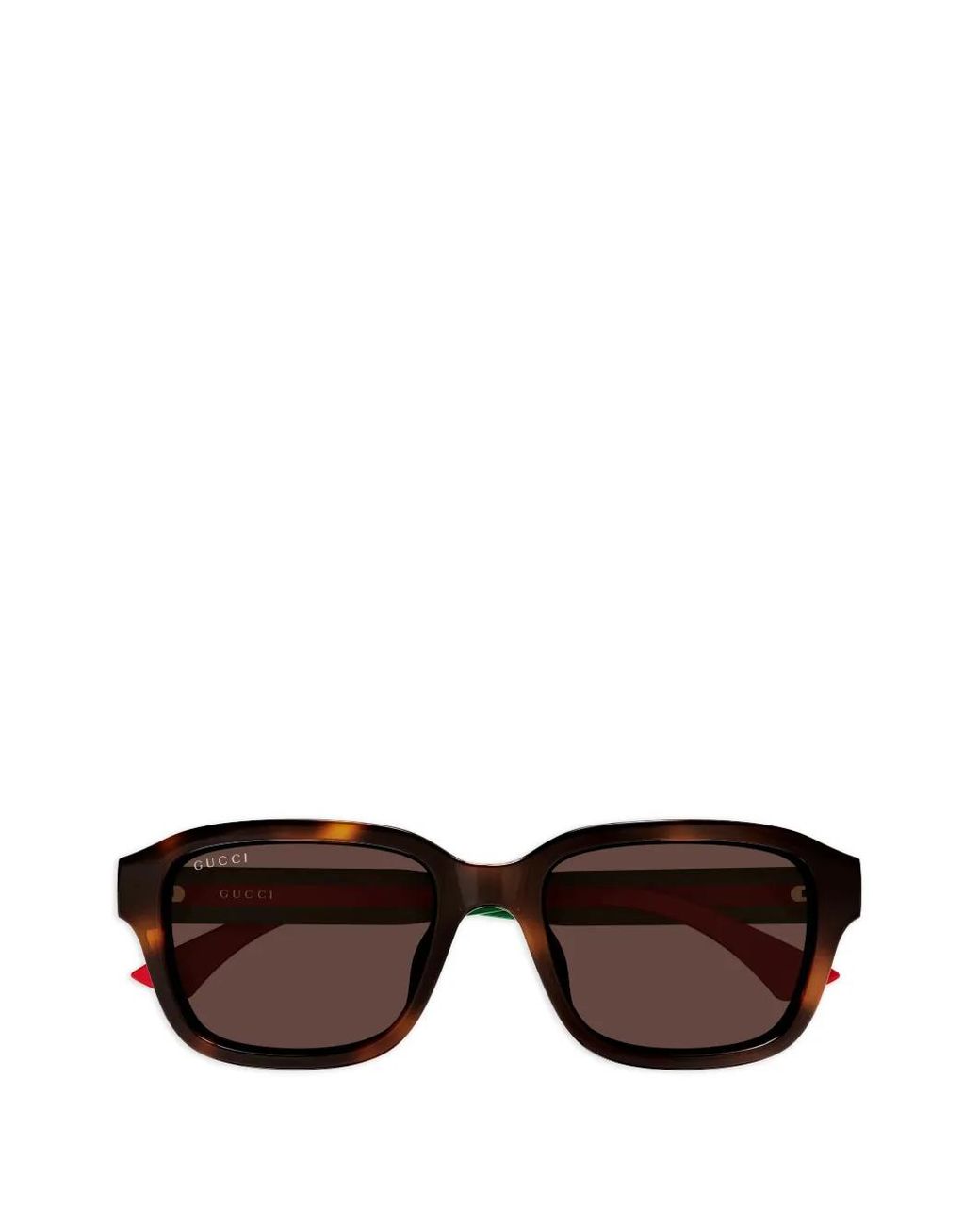 Gucci Brown Square Frame Sunglasses for men