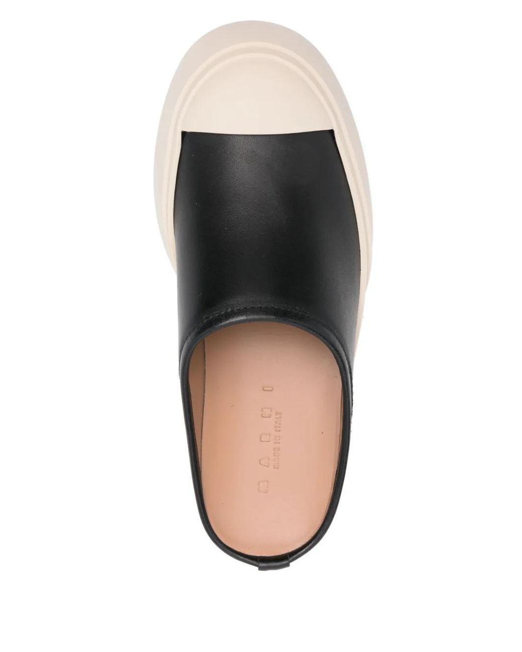 Marni Black Pablo Slippers