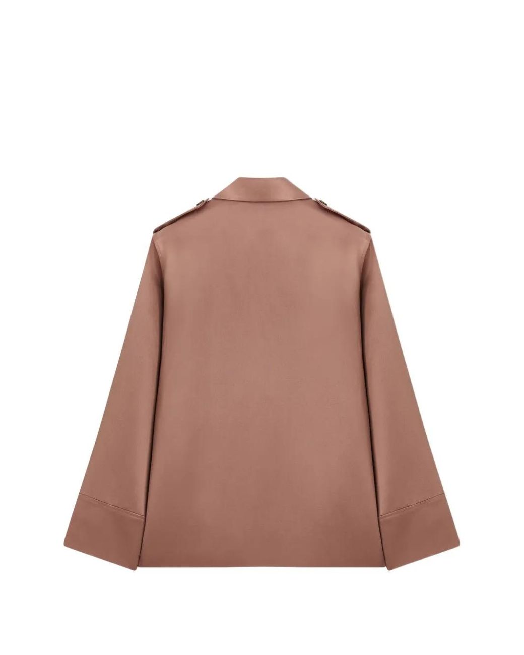 RETORI Brown Double-Breasted Blouse