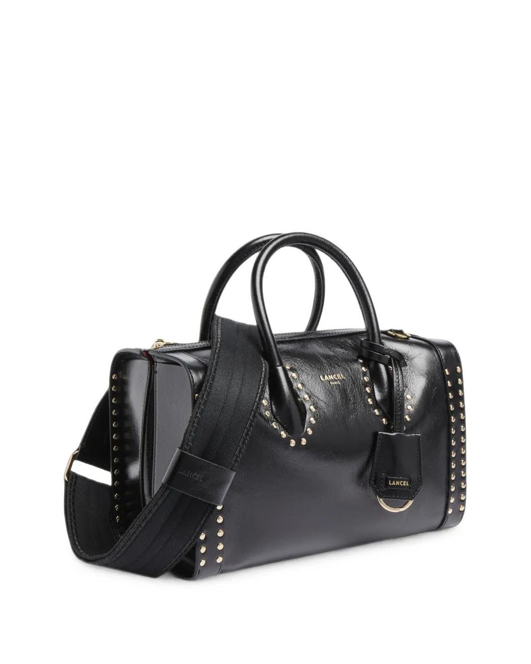 Borsa Bowling Bcbg Con Borchie di Lancel in Black