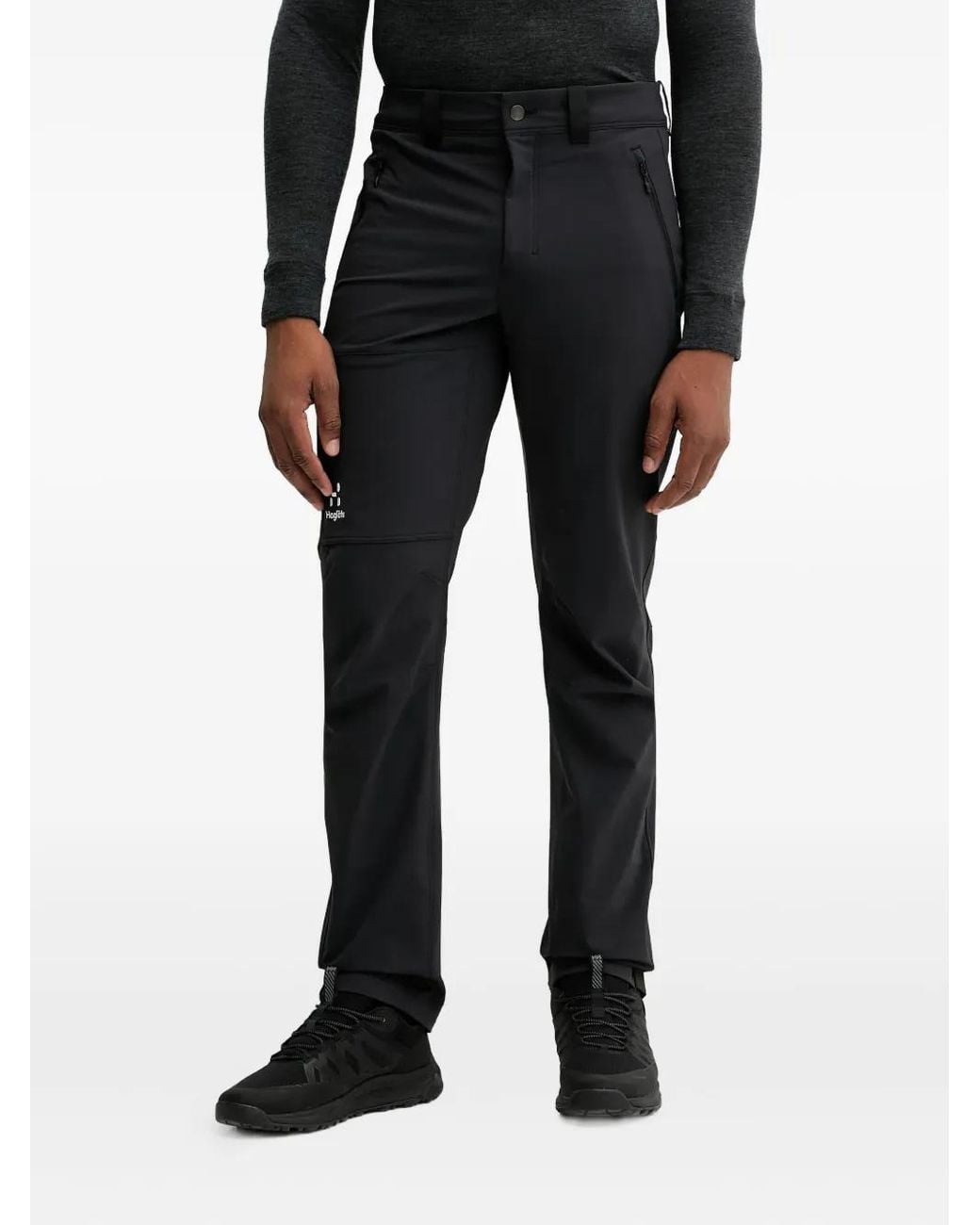 Haglöfs Black Morän Trousers for men