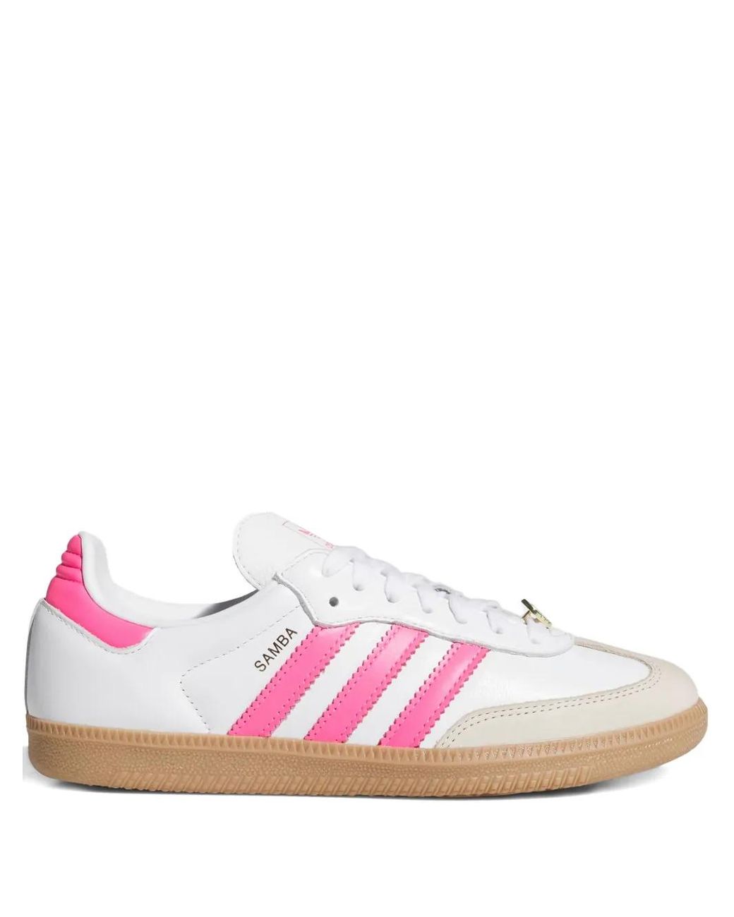 adidas gazelle silver green womens KIDS ADIDAS SAMBA OG EL I (CLOUD WHITE / PINK / GUM)