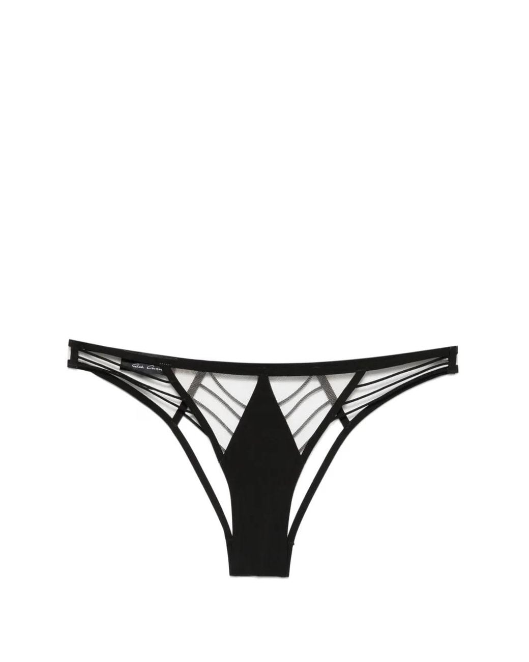 Rick Owens Black Temple Runway Briefs