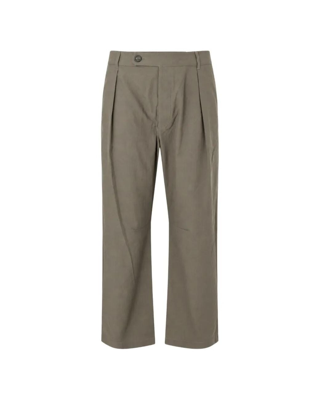Marane Gray Pampa's Pleated Trousers for men