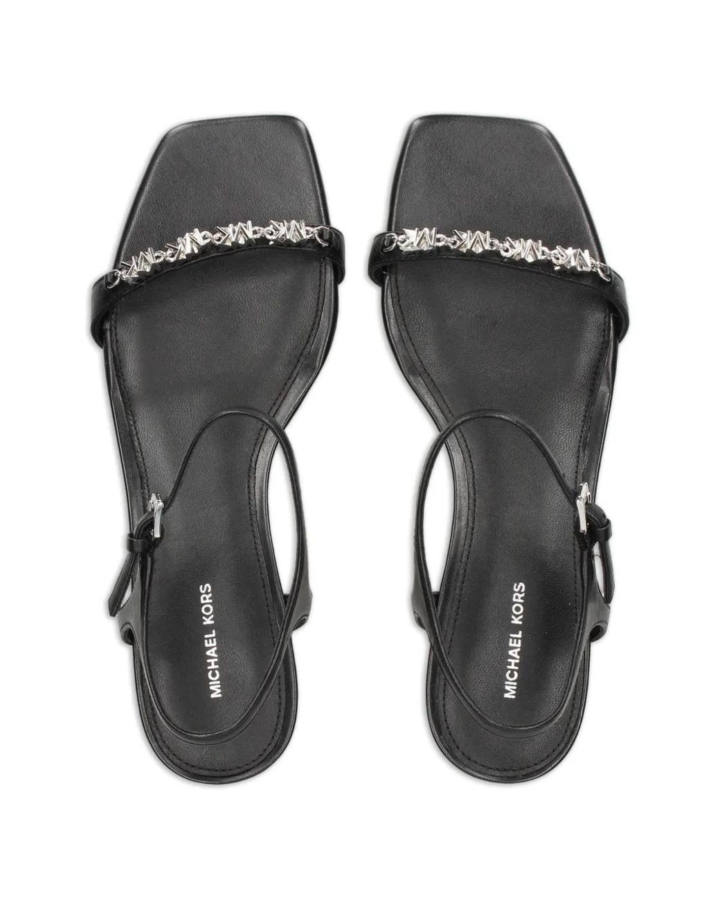 MICHAEL Michael Kors White Dina Sandals