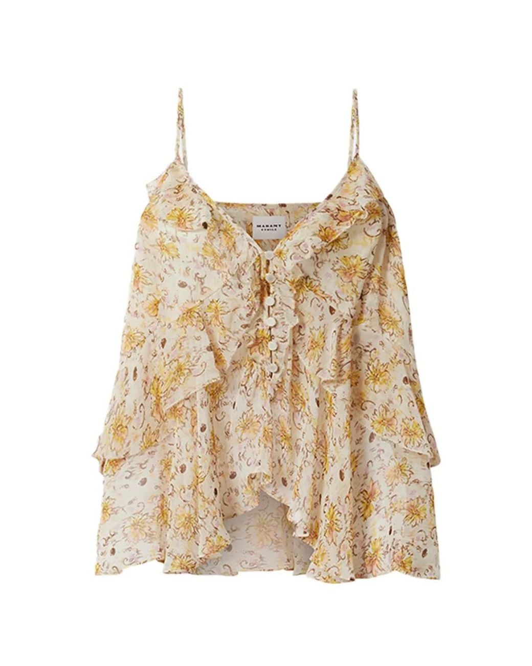 Isabel Marant Briara Top in het Natural