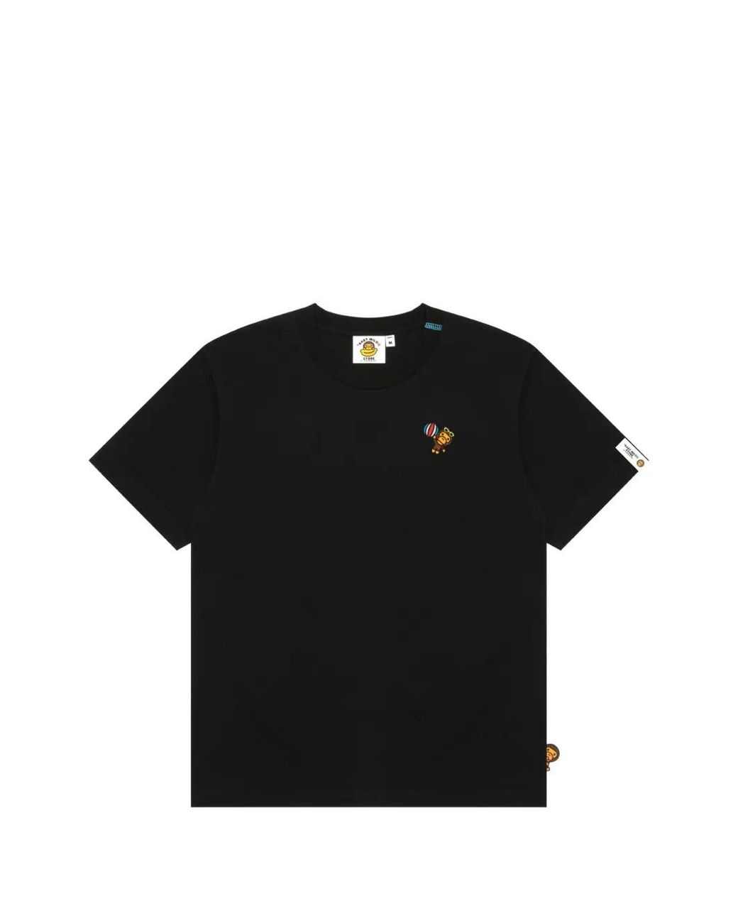 *BABY MILO® STORE BY *A BATHING APE® Black Baby Milo Graphic-Print Cotton T-Shirt