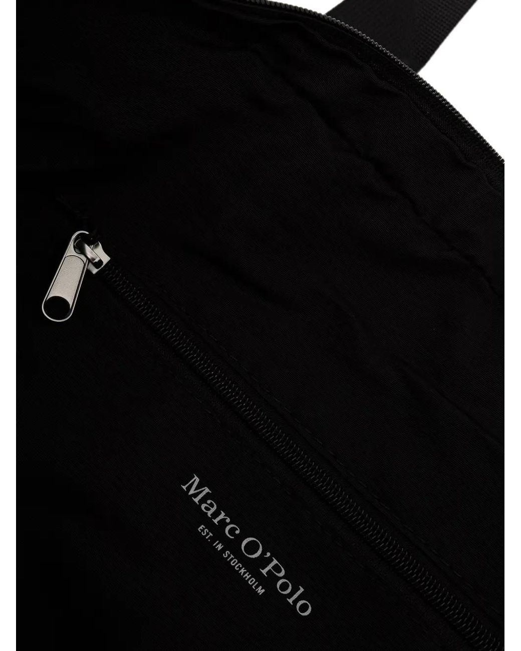 Marc O' Polo Black Loritz Logo-Print Tote Bag for men