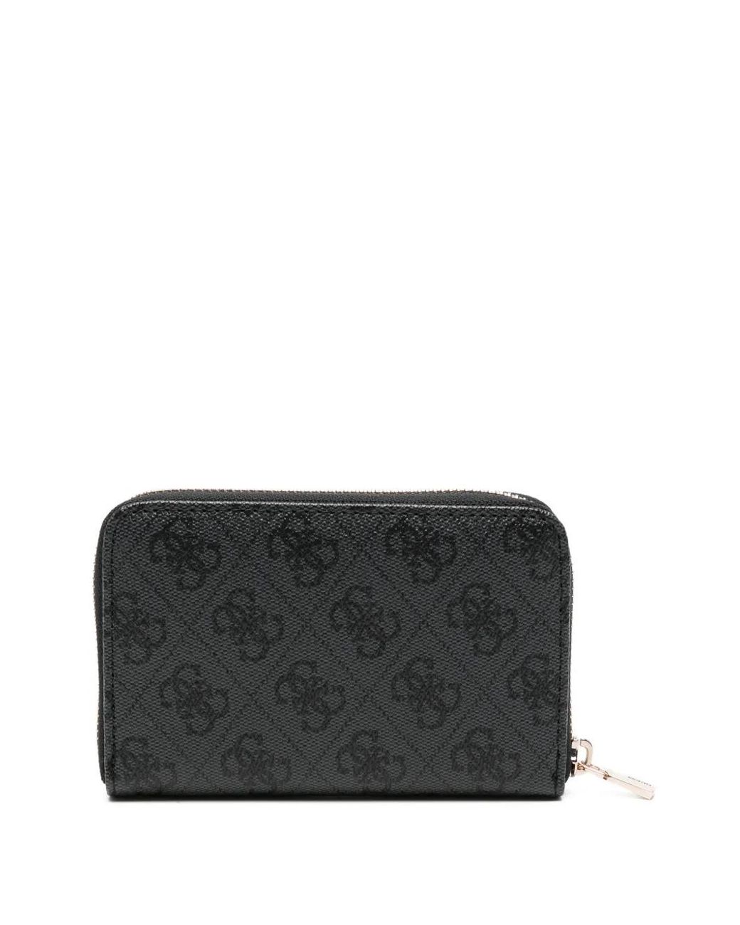Guess Black Laurel 4G Logo Wallet