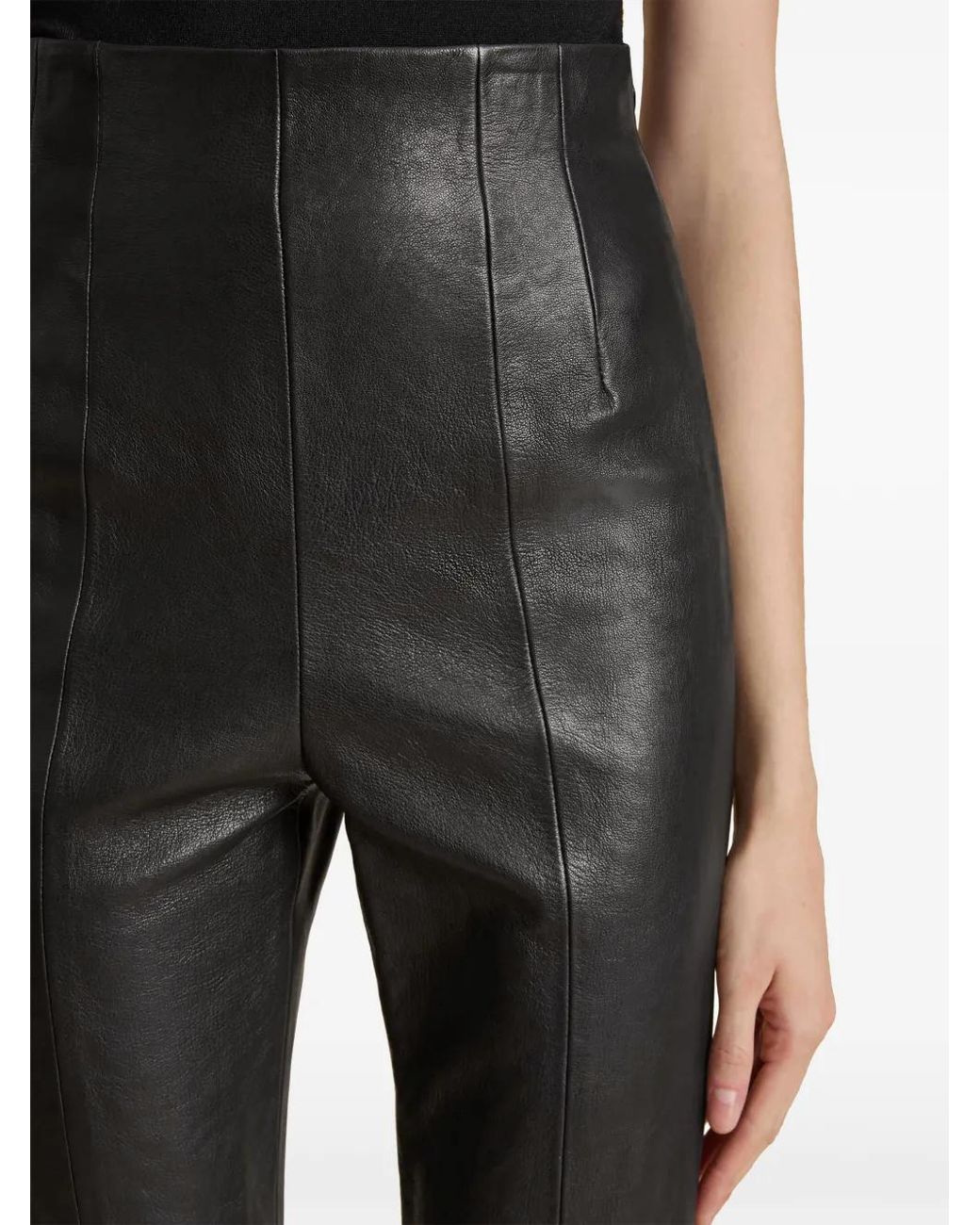 Khaite Black Lenn Trousers