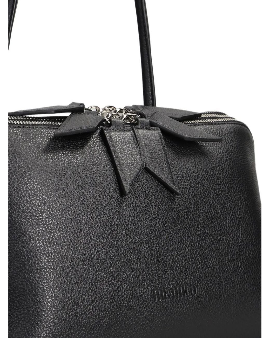 The Attico Black 'L'Altra Di Milano' Shoulder Bag
