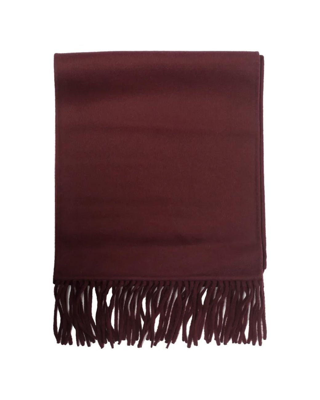 The Dynamis Studio Purple Lyon Fringed Scarf
