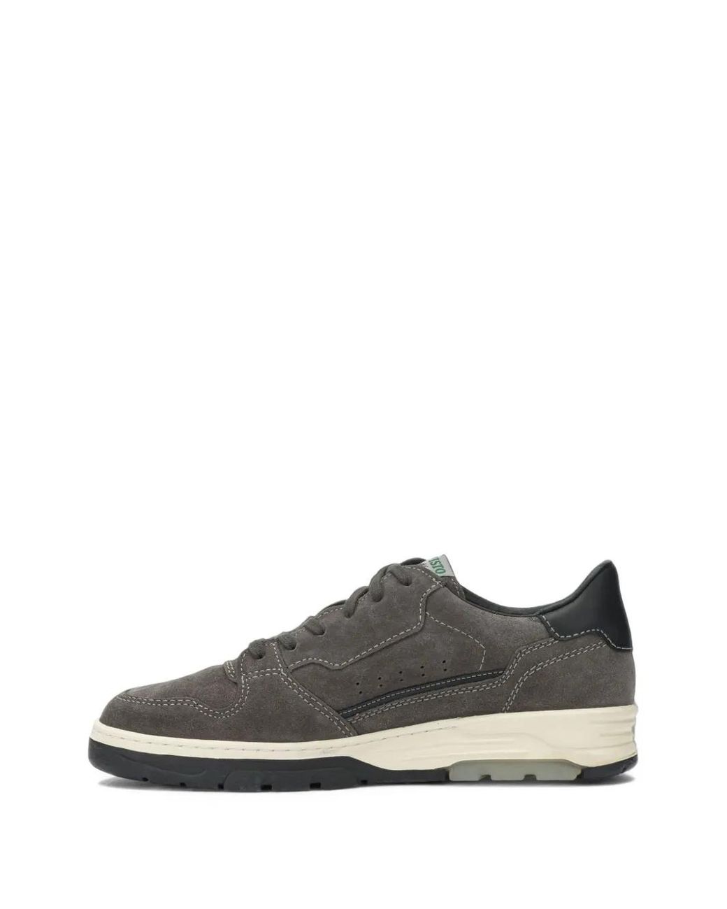 Mephisto Gray Marius Suede Sneakers for men