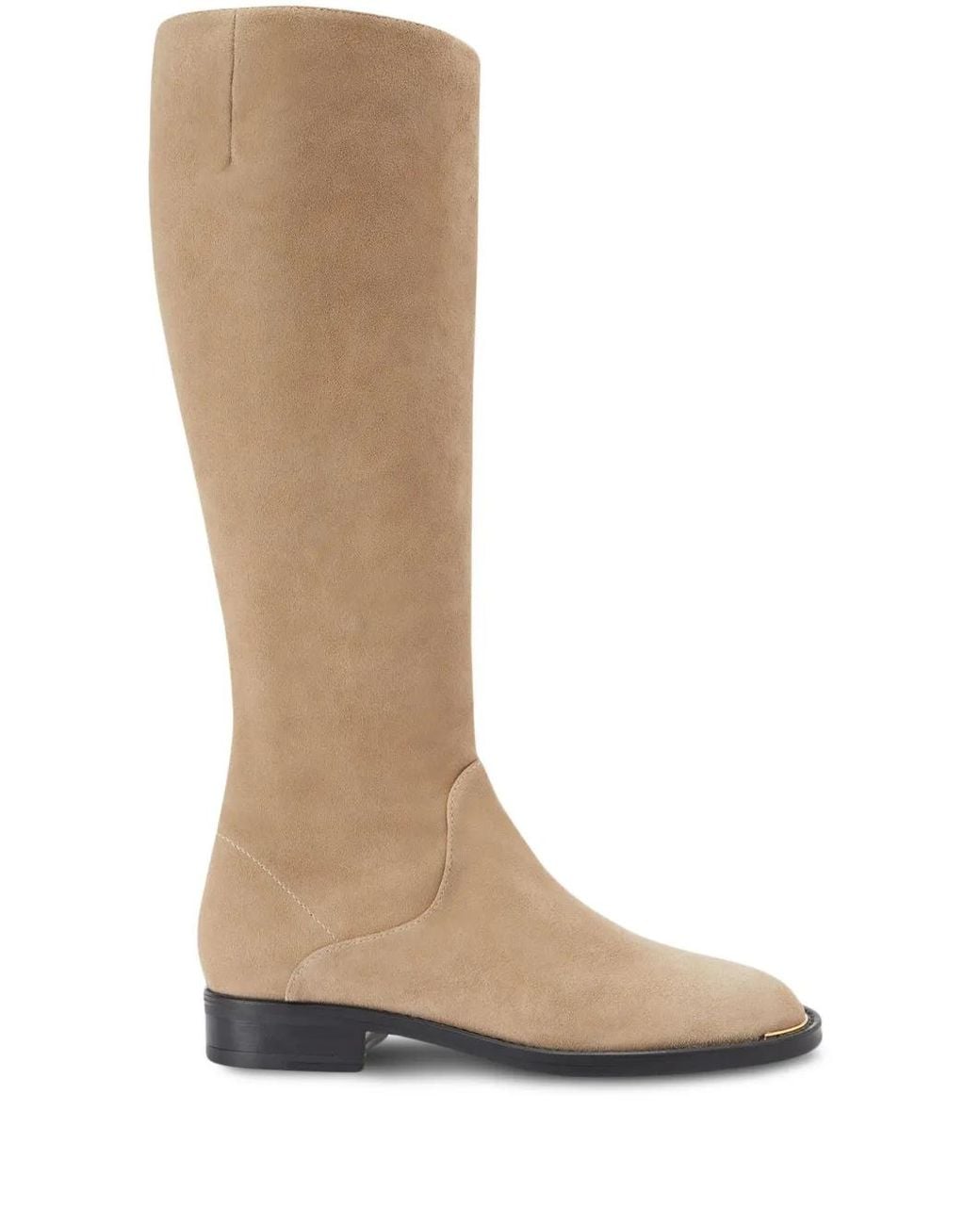 Giuseppe Zanotti White Nelle Suede Boots