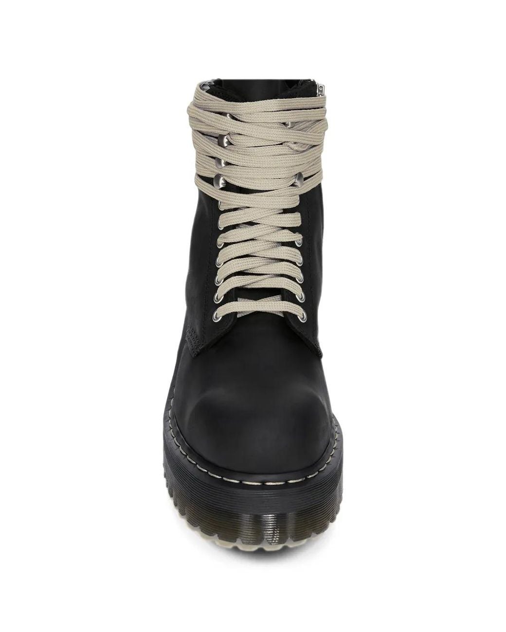 Dr. Martens Black X Rick Owens Quad Sole Boots for men