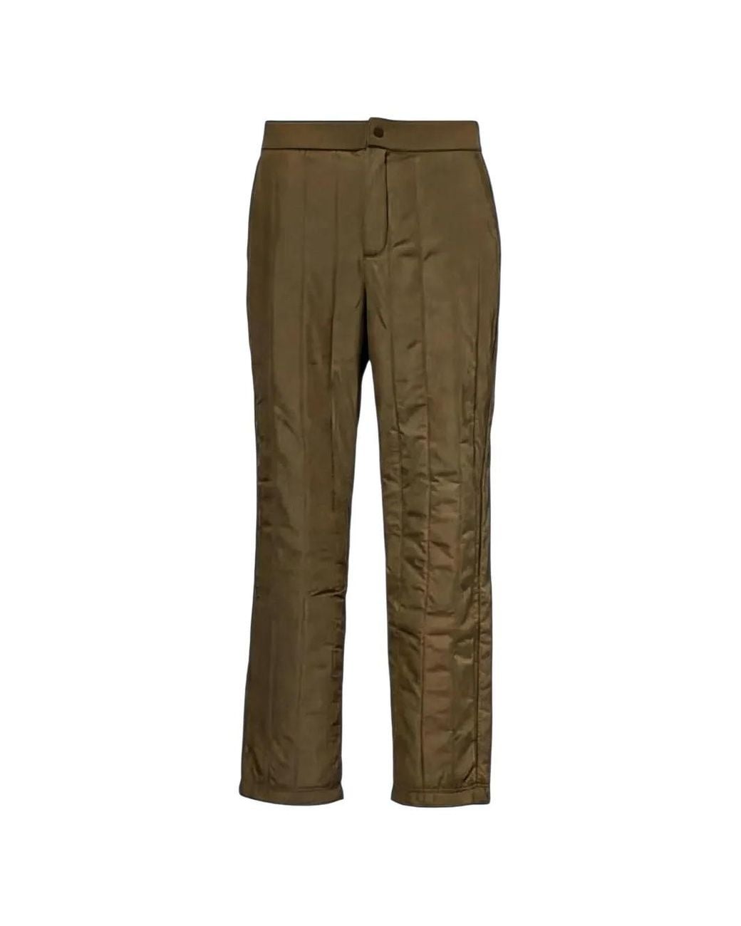 Canada Goose Green Carlyle Quilted Trousers for men