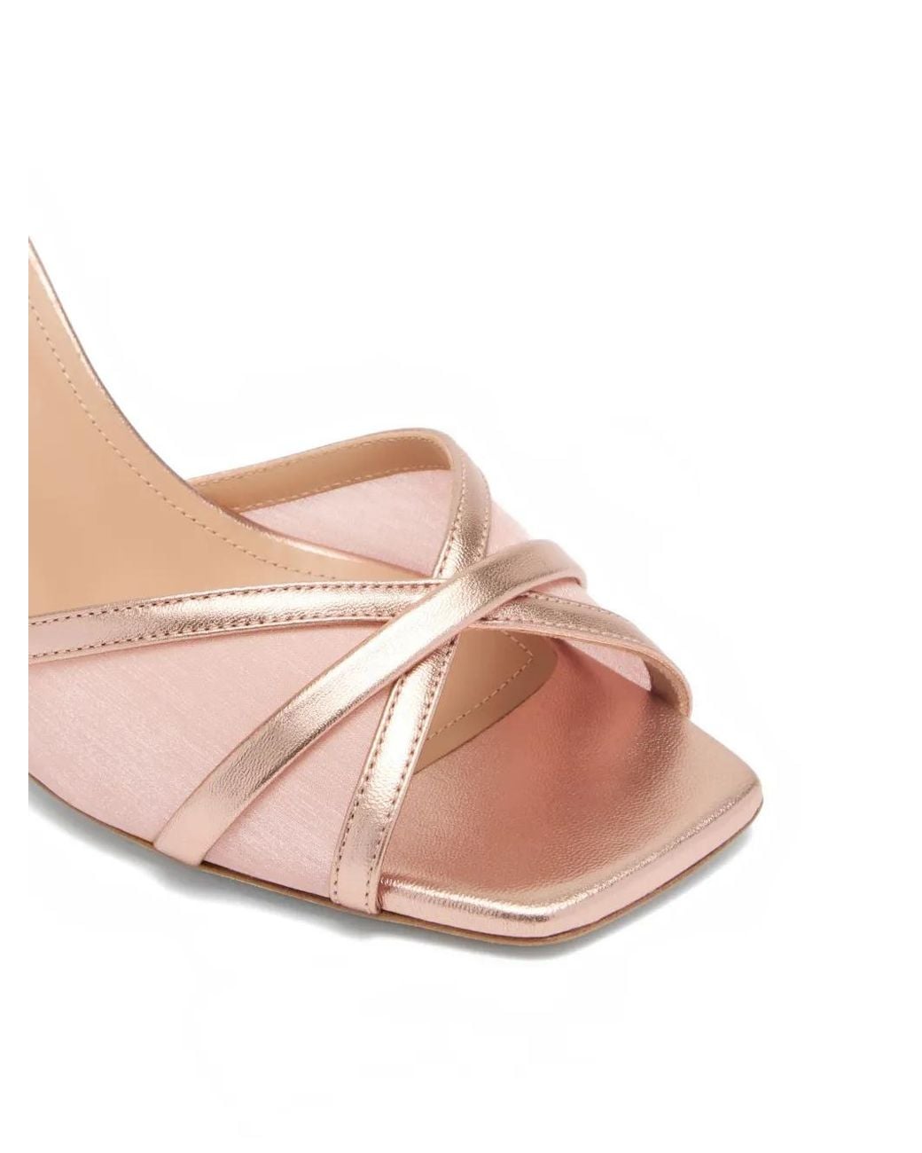 Malone Souliers Pink Perla Heeled Sandals