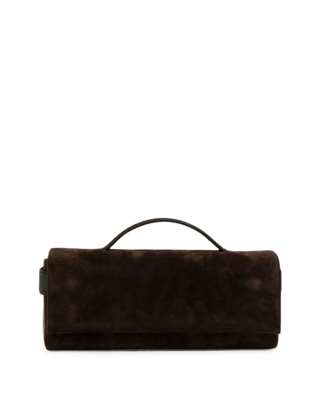 Brunello Cucinelli Brown Essence Clutch Bag