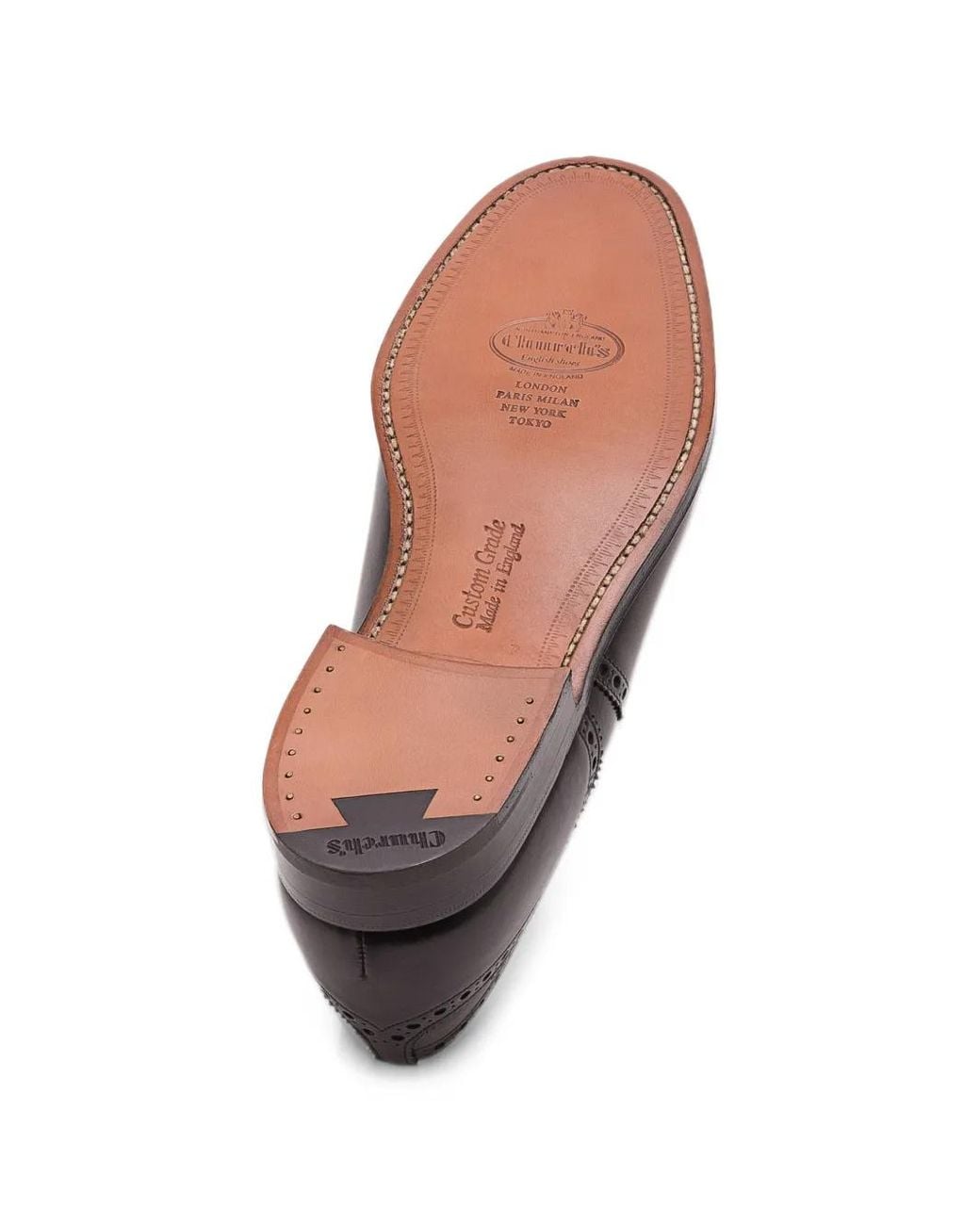 Church's Black Diplomat Leather Oxford Shoes for men