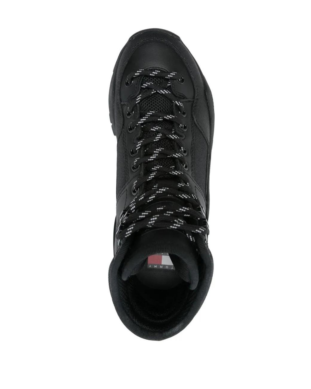 Tommy Hilfiger Black Chunky Ankle Boots