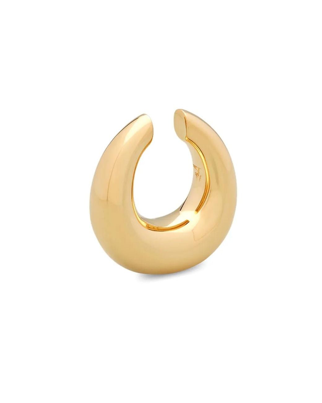 Tom Wood Metallic Small Bao Ear Cuff