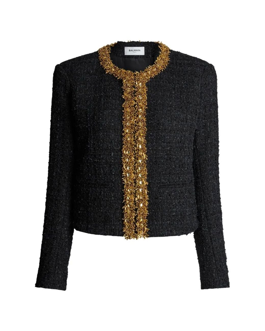 Balmain Tweed Jack in het Black