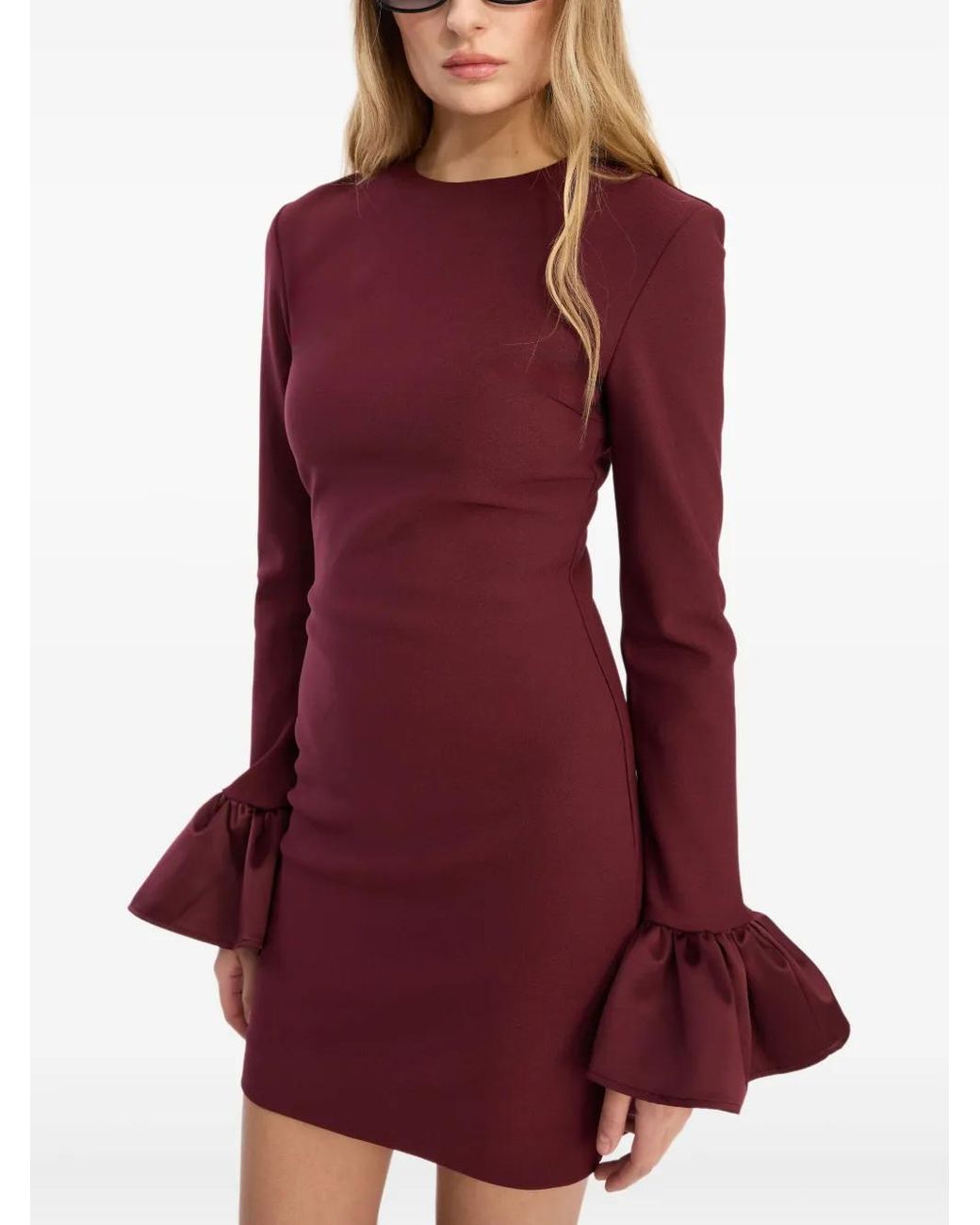 Short Dresses ROTATE BIRGER CHRISTENSEN de color Purple