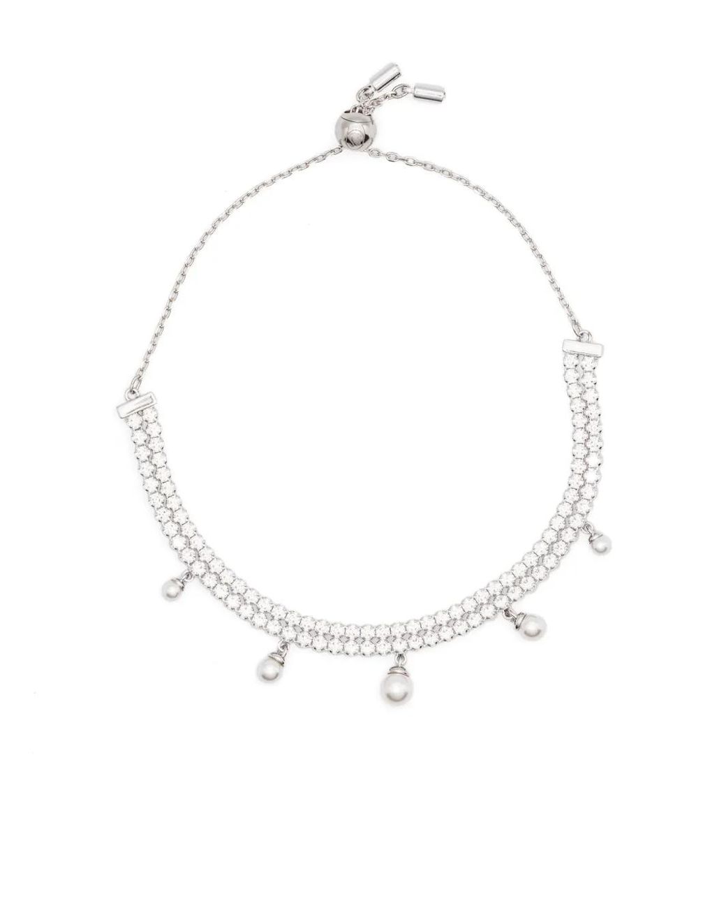 Swarovski White Pearl-Embellished Bracelet