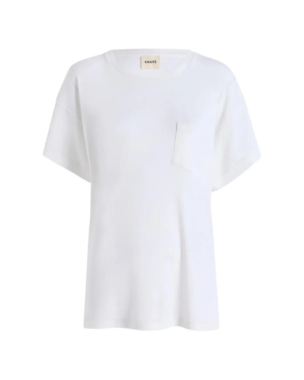 Khaite White Wanda T-Shirt