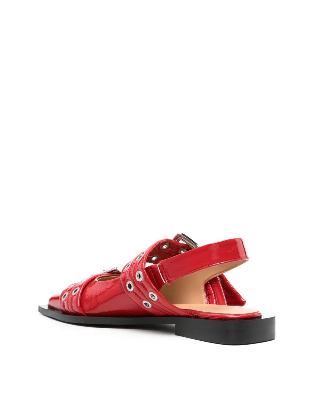 Ganni Red Shoes 'Feminine'