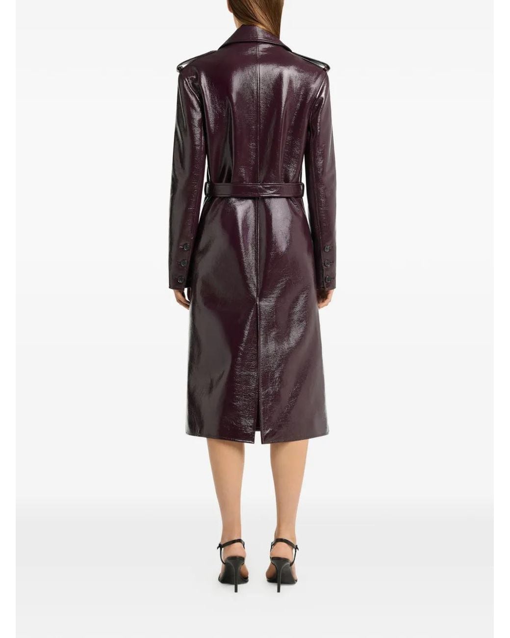 Courreges Purple Trench
