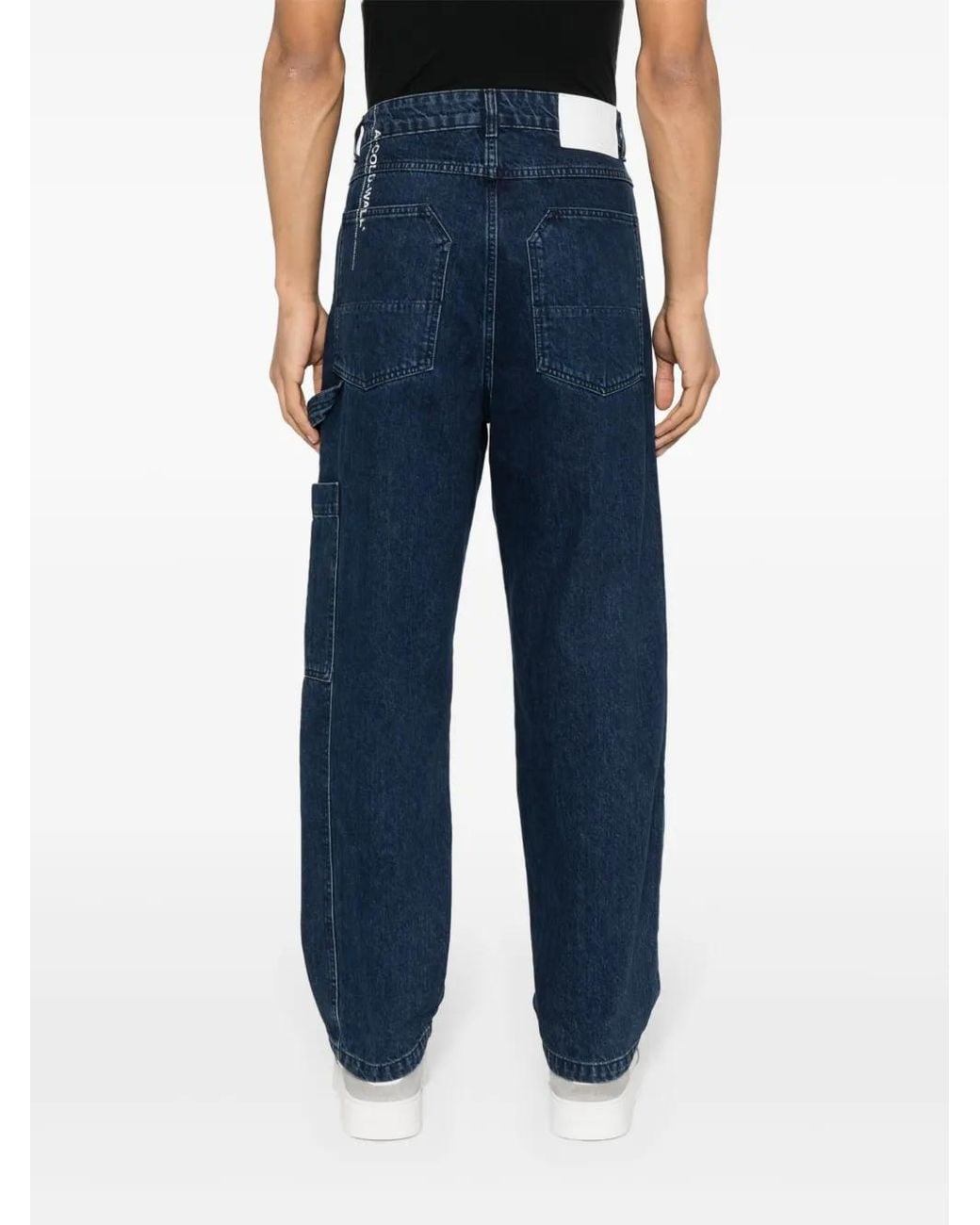 Jean Ample À Logo Imprimé A_COLD_WALL* pour homme en coloris Blue