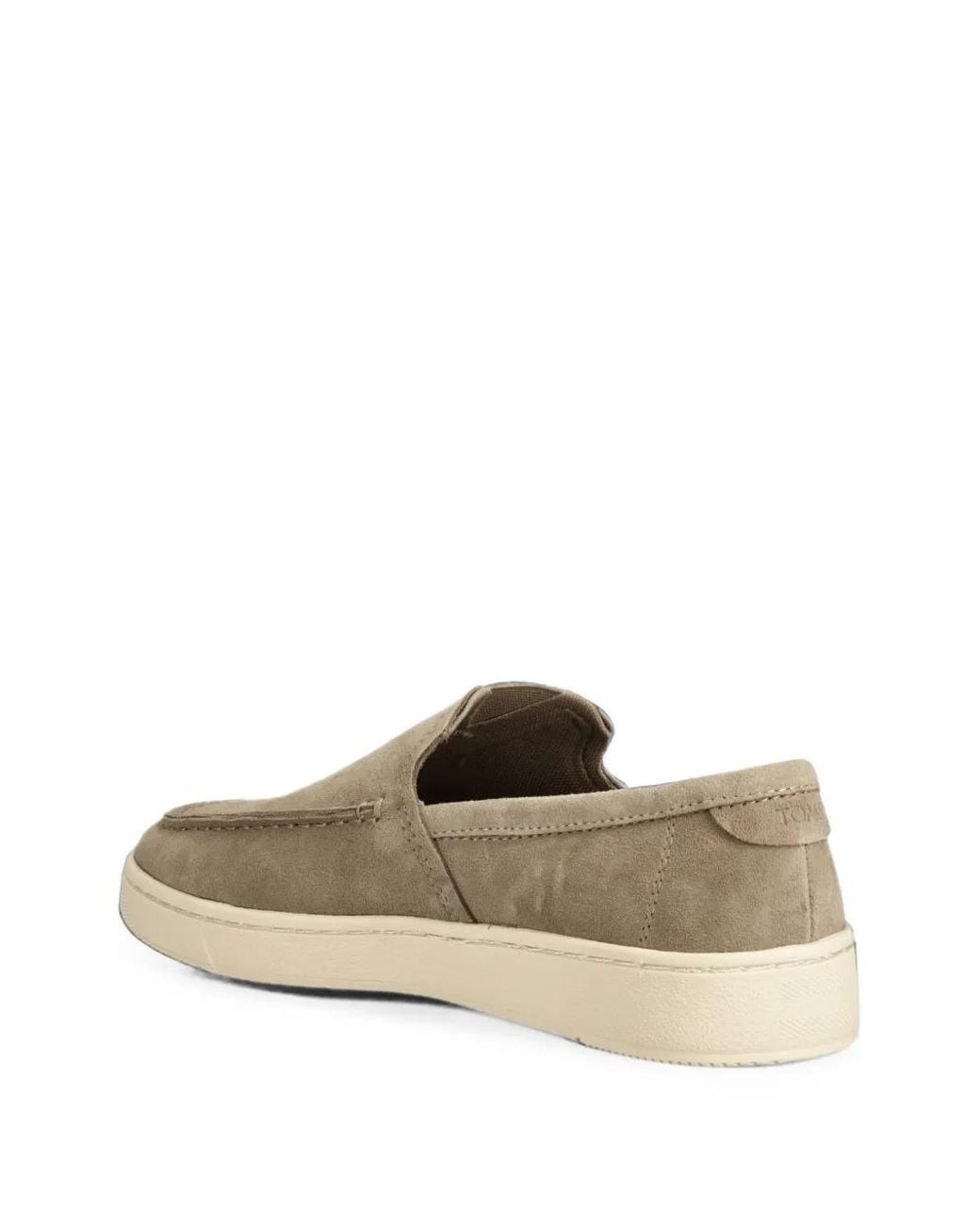 TOMS Natural Suede Slip-On Sneakers