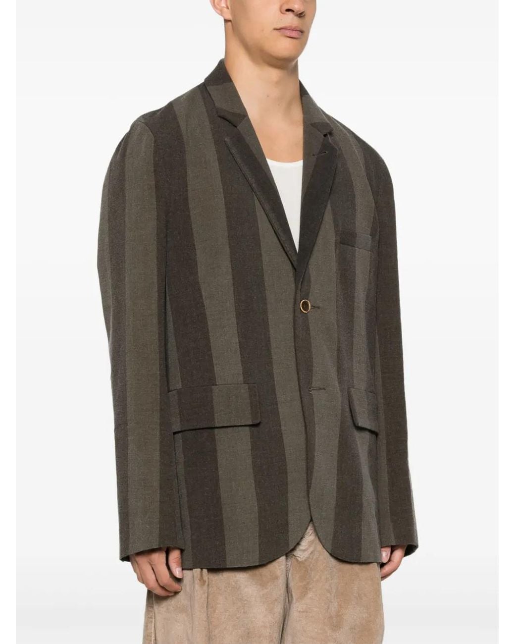 Uma Wang Gray Jacal Blazer for men